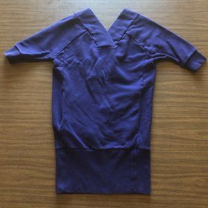 Maison Margiela MM6 Purple Sweatshirt Dress